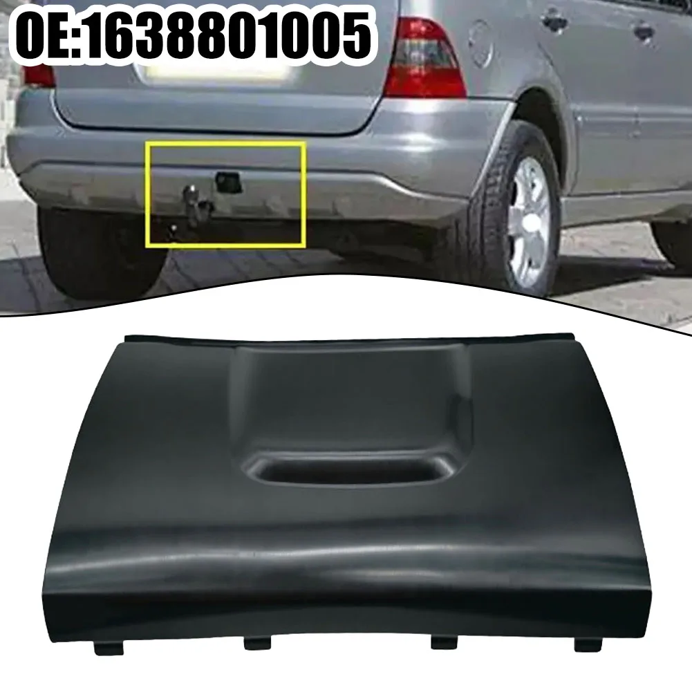 For Mercedes Rear Bumper Center Tow Hitch Cover Cap For Benz W163 ML320 ML350 1998-2005 1638801005 A1638801105 Exterior Parts