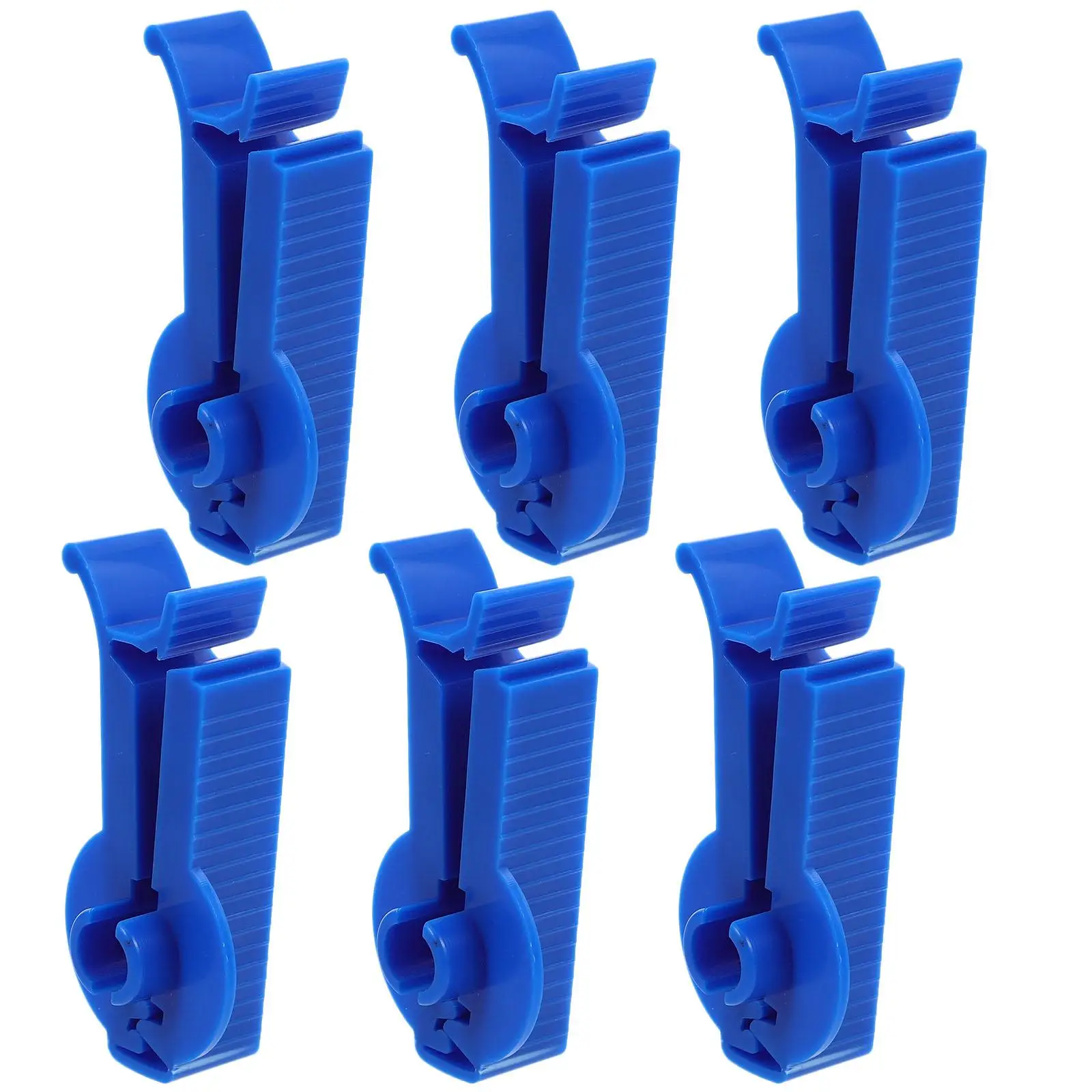 

6 Pcs Peritoneal Dialysis Clamps Clips for Bag Fixator Accessories Health Care Non Leaking Portable ABS Material Easy