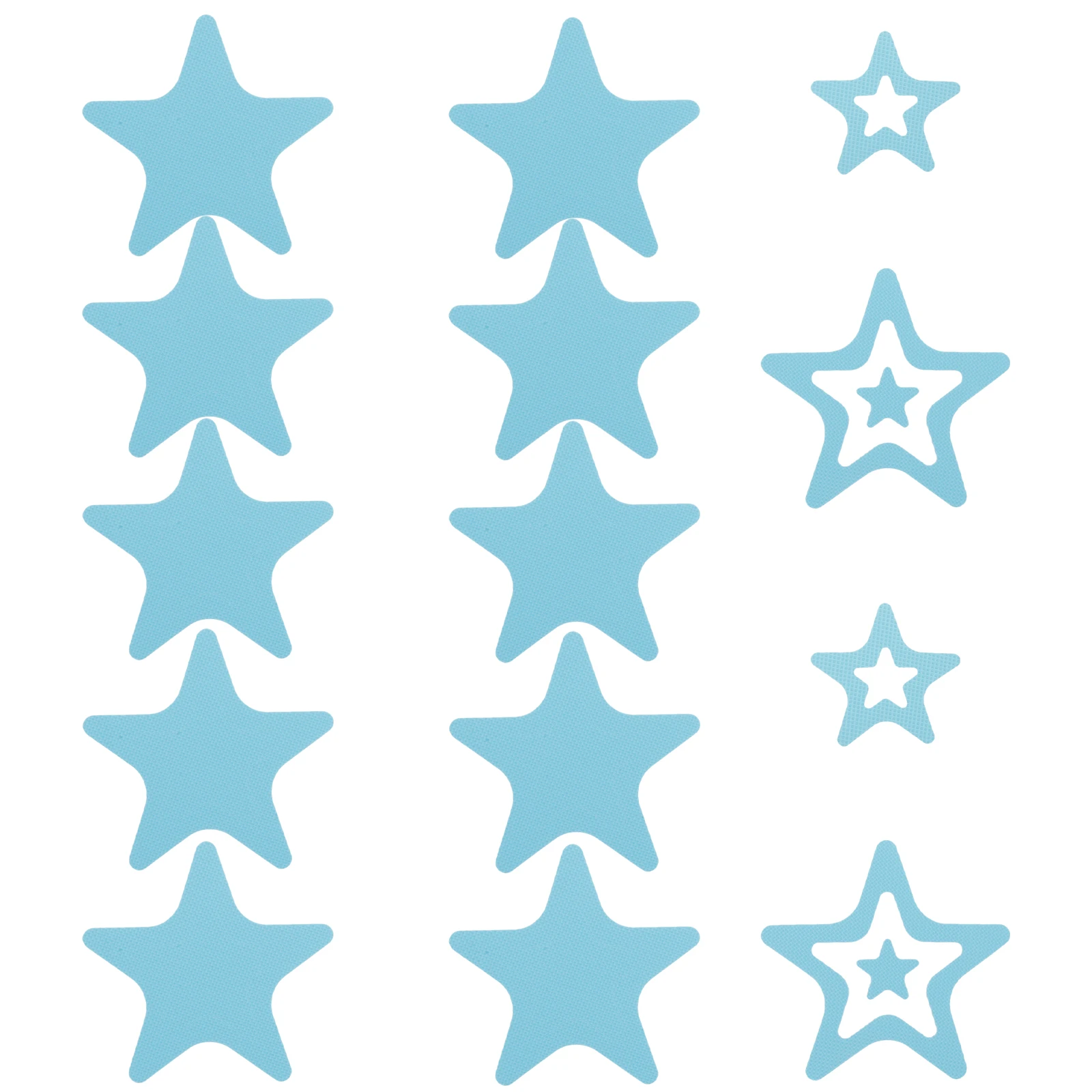 

12Pcs Star Shape Non Slip Bathtub Stickers Anti Slip Shower Mat Decals Bath Tub Floor Grip Kids Safety Non Skid Shower Mat