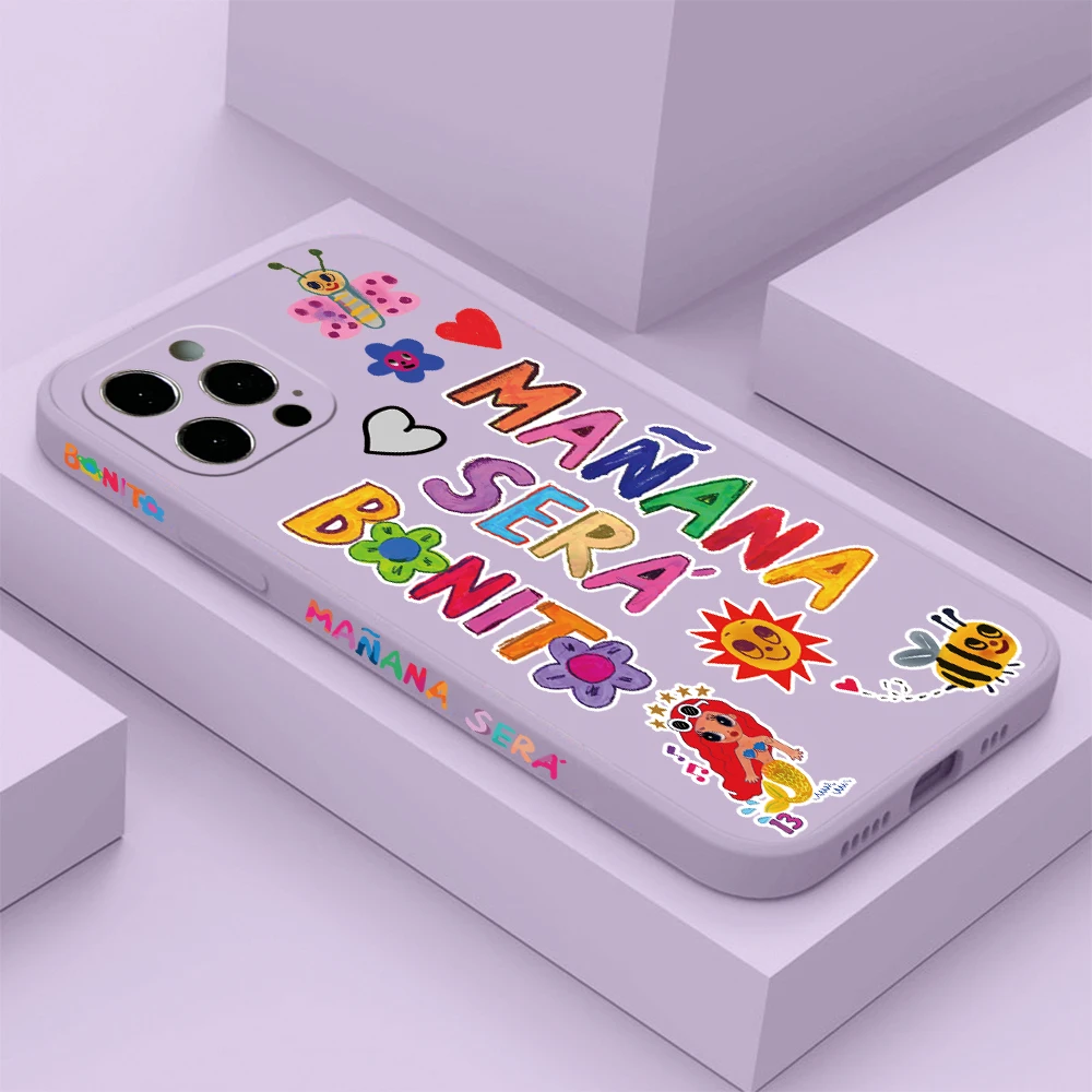 Karol G Manana Sera Bonito Phone Case for Vivo V30 V30e V29 V25 V21 Y50 Y36 Y35 Y28 Y22 Y21 Y20 Y17 Y16 Y15s Pro 4G 5G TPU Cover