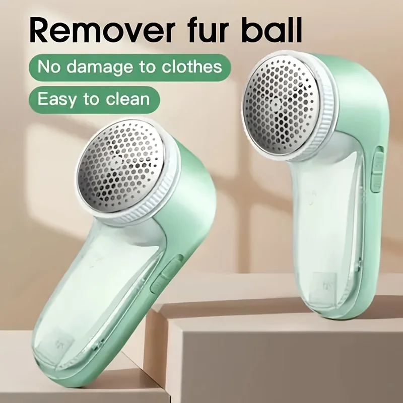 USB Rechargeable Electric Lint Remover, Portable Fabric Shaver for Sweaters Coats Sofas Curtains Furniture