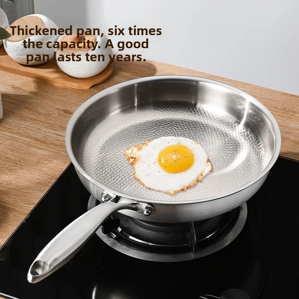 For Quick Meal Prep Hammered Nonstick Pan Long-lasting Hammered Frying Pan Non-stick Frying Pan Lightweight Saute Pan