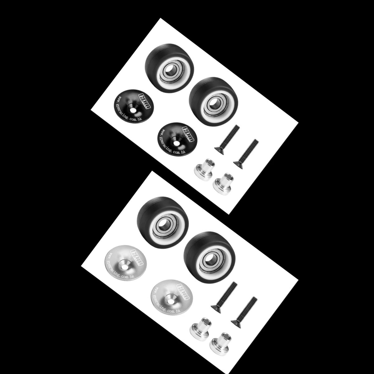 GPM MINI XRT MINI MAXX لـ 7075-T6 ALLOY Wheelie Bar Wheel & Bearing TRAXXAS #1