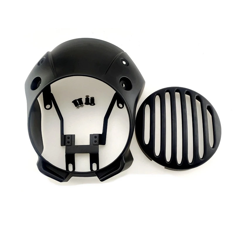 

Для Honda Rebel CM300 CM500 ветрозащитный чехол для фар в стиле свиной головы, прочный чехол для фар мотоцикла