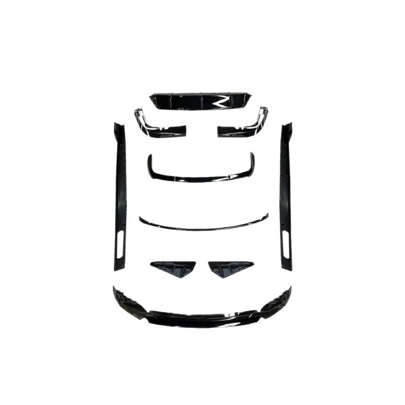 

Suitable for 19-22 X5 G05 Modification Upgrade Black Warrior Front Lip Grille Side Skirt Body Surround Body Surround Kit