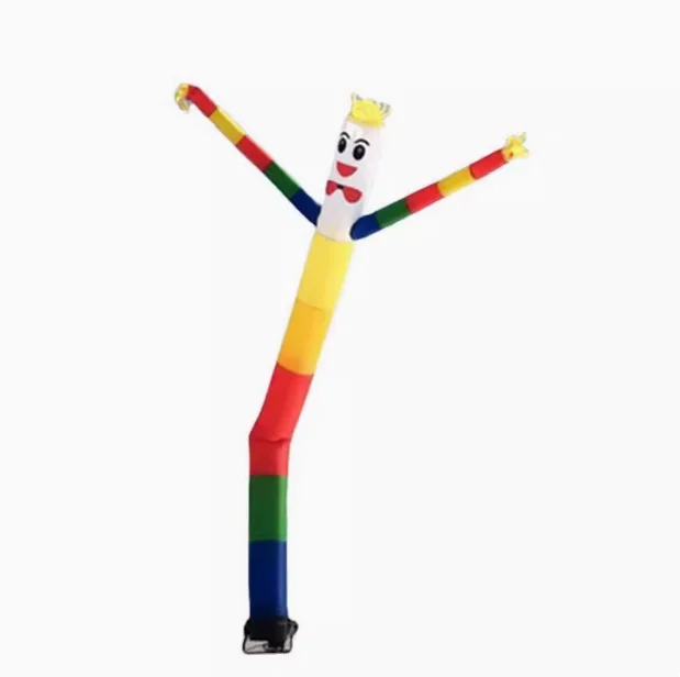 

1Pcs 20FT Tall Inflatable Tube Man Mardi Gras Jester/Clown Wacky Wavy Dancing Guy for Outdoor Decoration (Blower Not Included)