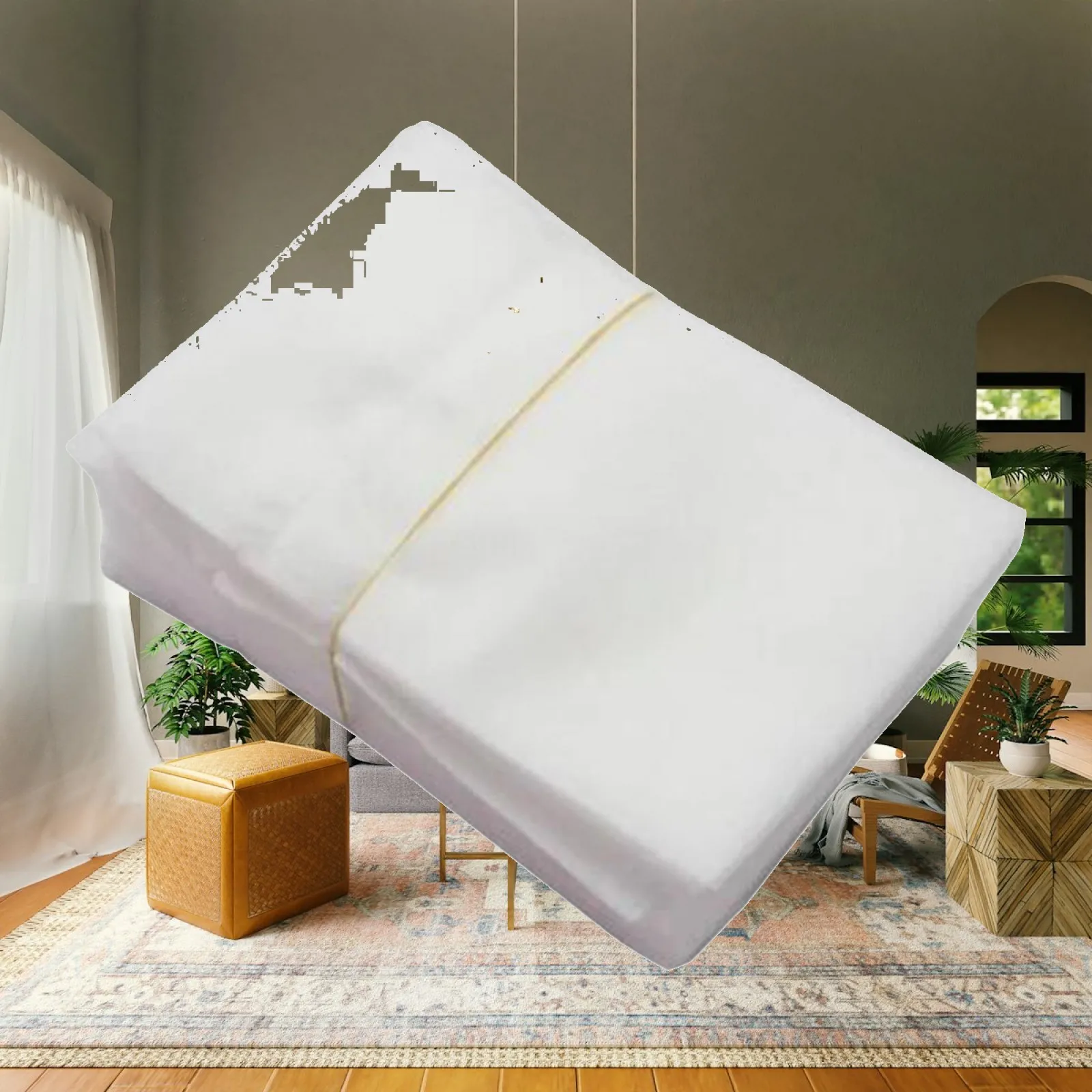 100 Pieces Non Woven Nursery Bags Portable Non Woven Plant Pouch Planters Grow Bags for Outdoor Flower Tree Plant Grow Vegetable