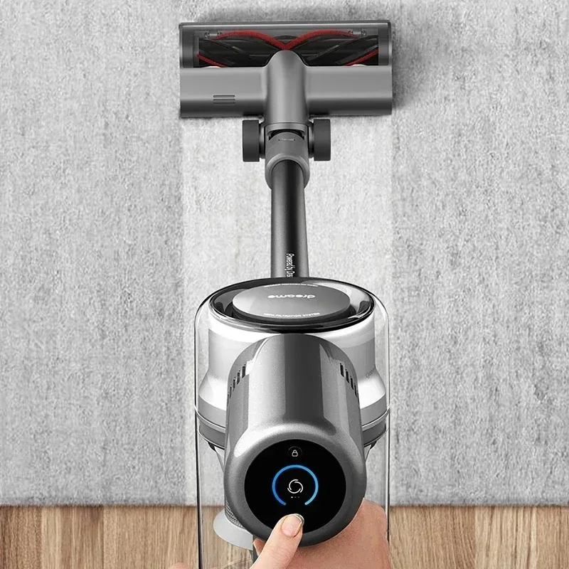 Dreame V12 مكنسة كهربائية لاسلكية 27000Pa شاشة LED الكل في واحد مجمع الغبار سجادة أرضيات جودة روبوت الشافطة للمنزل