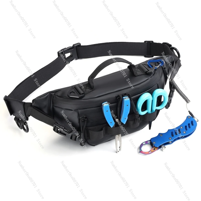 

Lure Bag Fishing Gear Men's Crossbody Waist Bag Multi-Functional Storage Special Fishing Bag