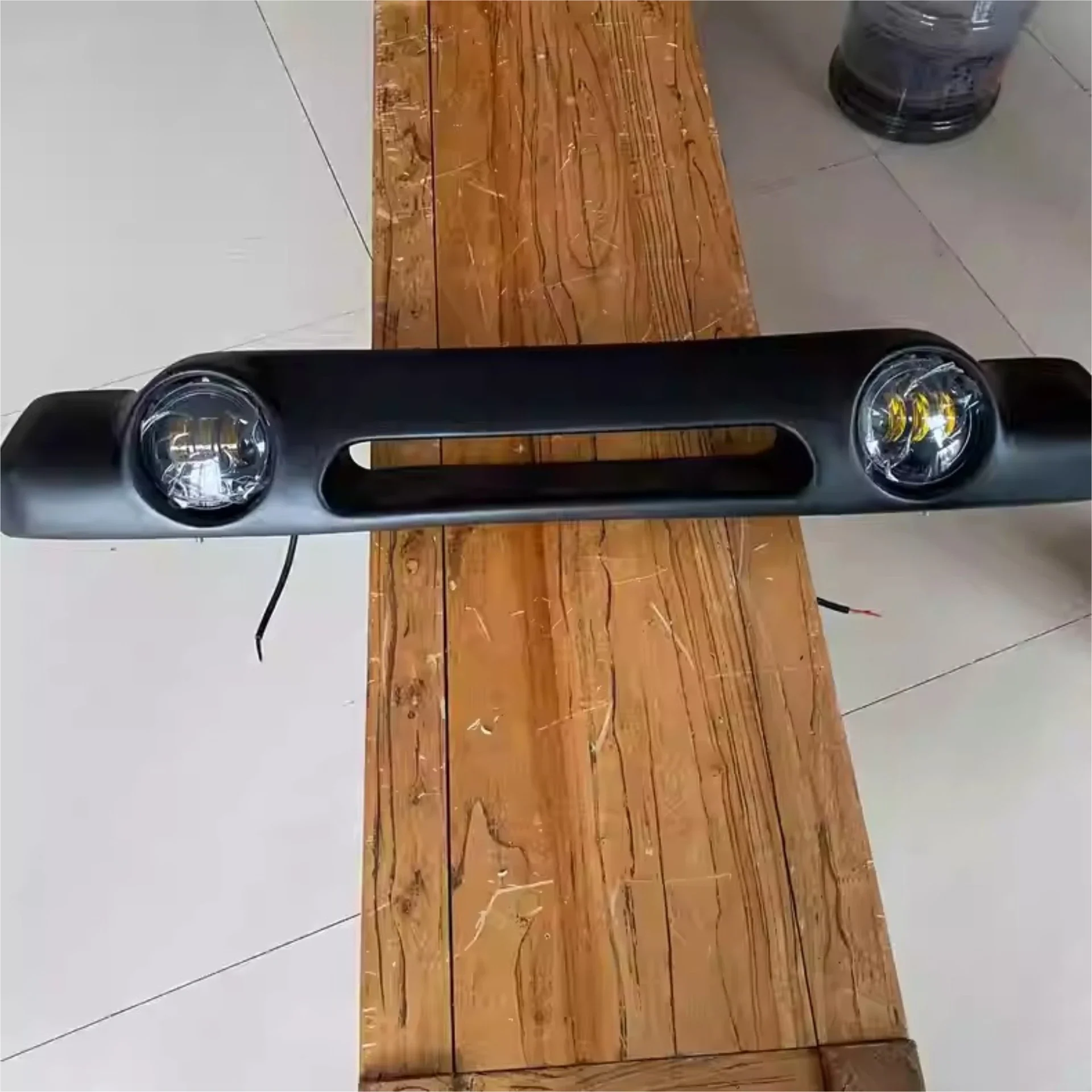 

Front Bumper Fog Lamp Assembly for Mitsubishi Pajero V33 V45 Modified Surround Body Kit Car Accessories