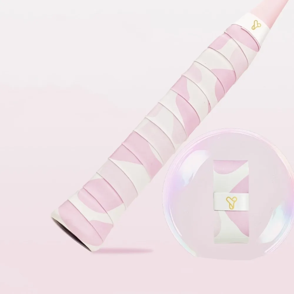 

Panda Flower Badminton Grip Non-Slip Sweat-absorbent Badminton Sweatband Handle Grip Sticky Racket Grip Tape Outdoor Sports