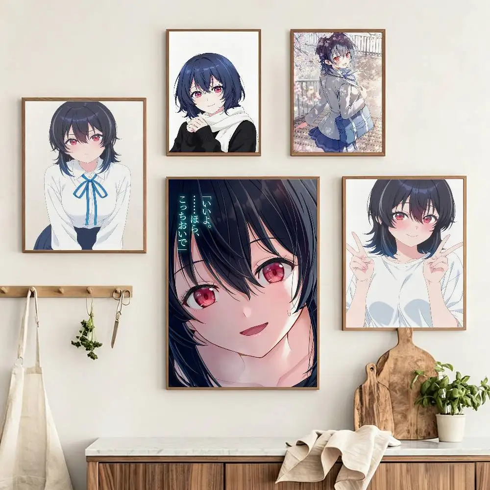 The Second Prettiest Girl A-Asanagi U-Umi  Custom HD Waterproof Self Adhesive Wall Art Poster