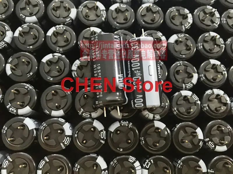 

20PCS/50PCS NICHICON VY 100V330UF 12.5X25MM Aluminum Electrolytic Capacitor vy 330uF/100v 105 degrees 330uf 100v 80V