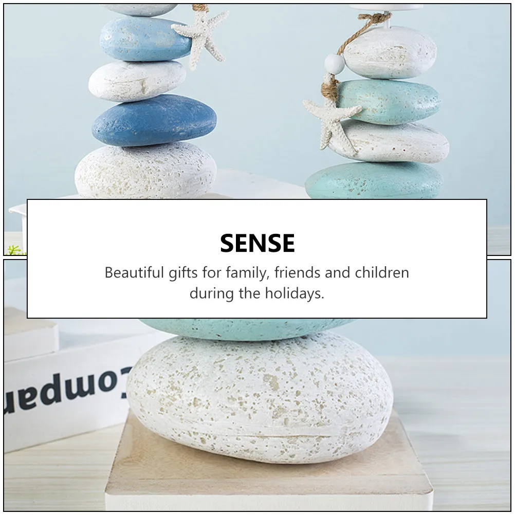 

1 шт. Декоративный подсвечник из камня в средиземноморском стиле, зеленый с белым, шикарный декор для дома, элегантная настольная подставка для ужина