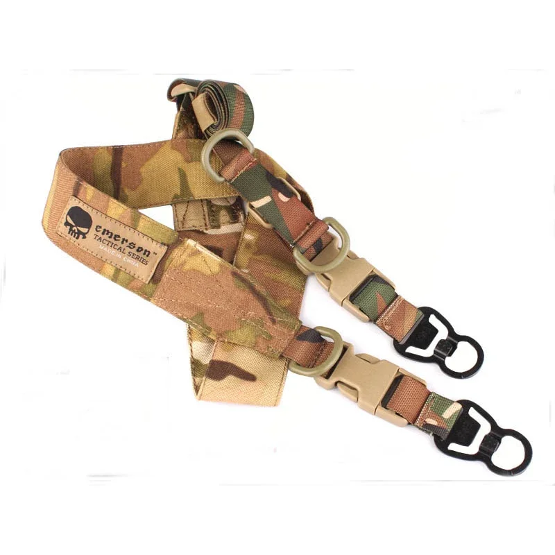 Emersongear L.Q.E One Two Point Slings Series Hunting Airsoft Slings with MASH Hook Rifle Sling Tactical Gun Sling EM8490