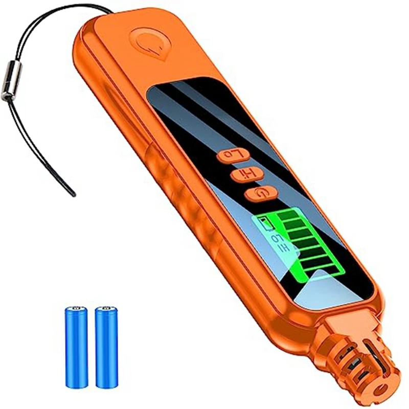 1 Piece Gas Leak Detector Portable Natural Gas Detector Alarm Sound Methane Hexane With LCD Screen 2 AAA Batteries For Home A