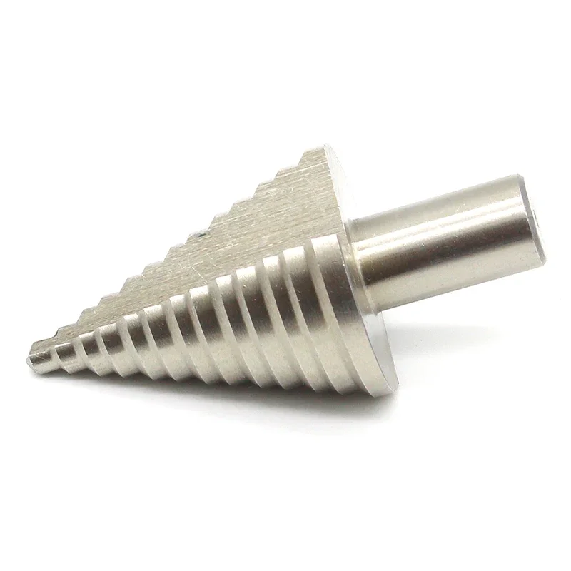 HSS Grooved Step Cone Drill Bit 13 Steps 5-35MM Woodworking Wood Metal Hole Drilling Cutter Tools Power Tools