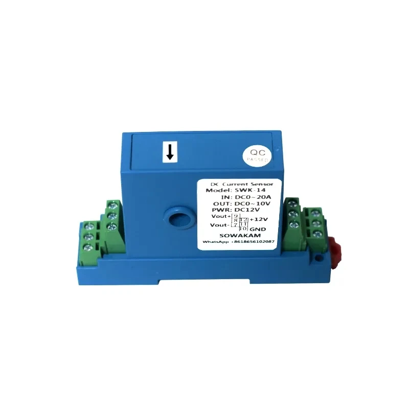 Imagem -04 - Hall Sensor do Transformador Atual Transmissor de Hall Za-k14 C.c. da C.a. 5a 10a 20a 50a 150a 420ma Saída 010v