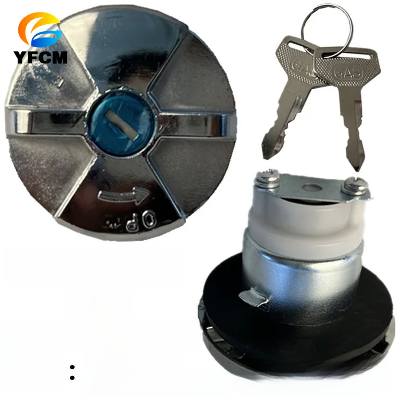 1 pcs Excavator Parts Fuel Tank Cap for Isuzu Toyota Land Cruiser 300 BJ4 FJ40 Hino 300
