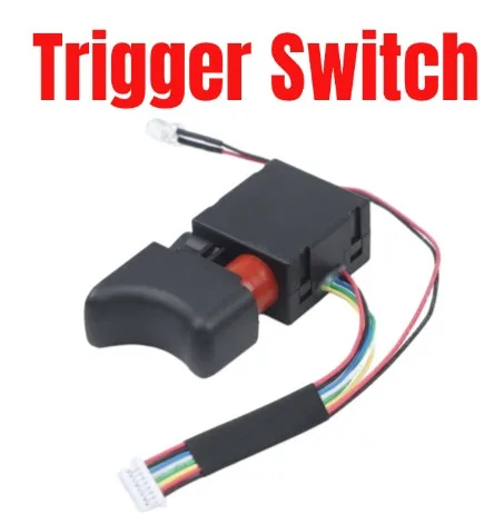 Contrôleur de commutateur à gâchette pour perceuse électrique 7.2V-24V FA2-16/1WEK, pièce de rechange réglable pour accessoires d'outils électriques
