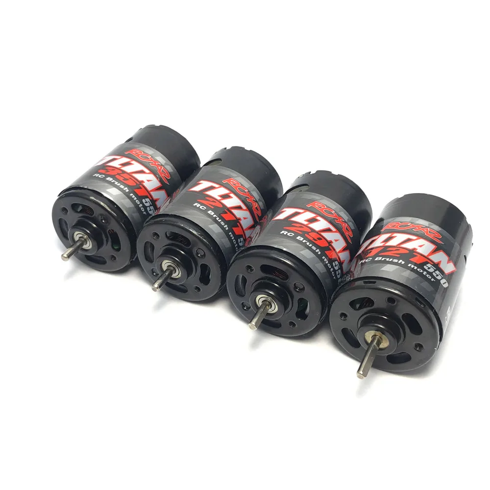 F3A 競技用モーターリダクション リモートコントロールカー用ブラシ付きモーター,550スケール,12t,21t