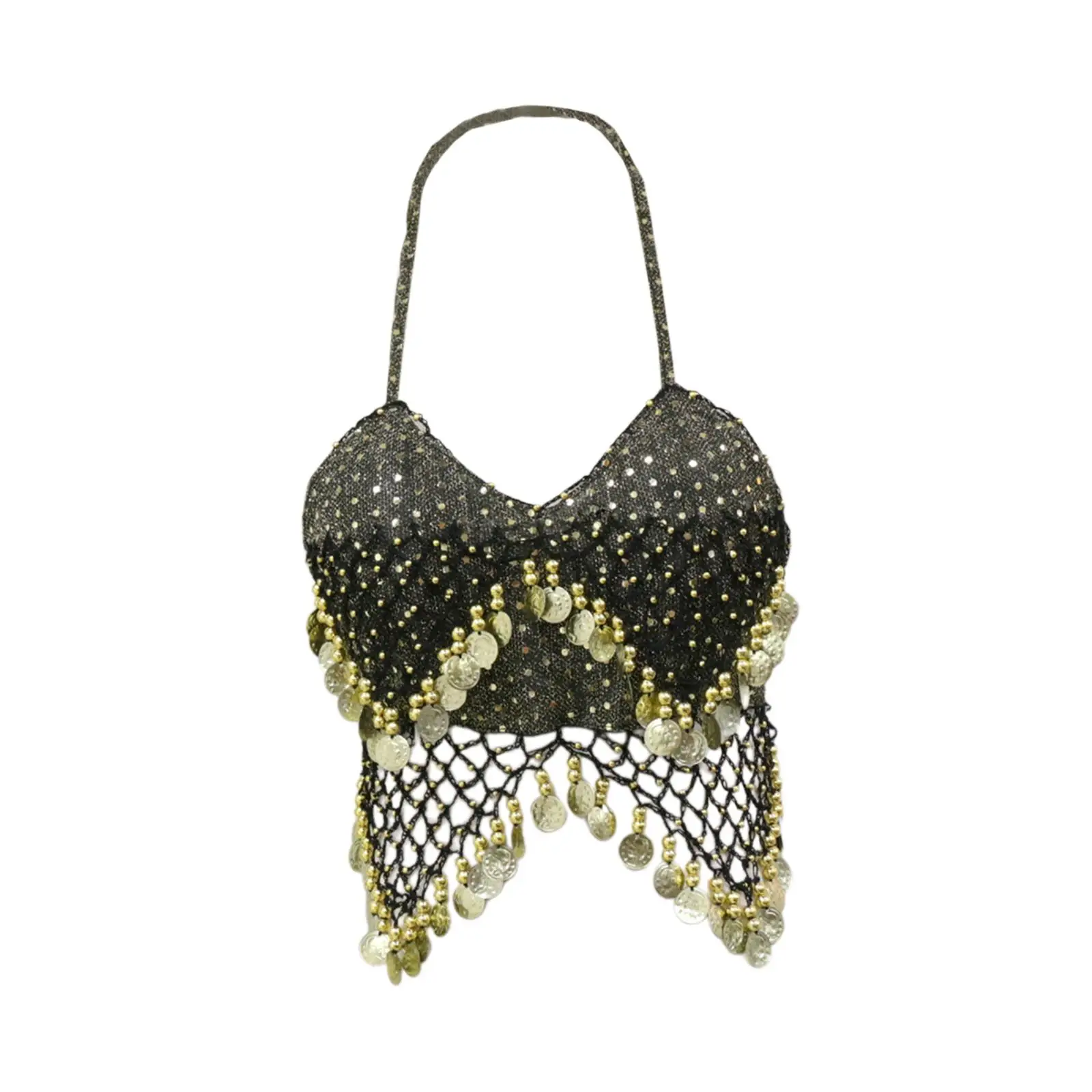 Sequin Crop Top,Outfits Bra Tops,for Festival Nightclub Party Performance Women
