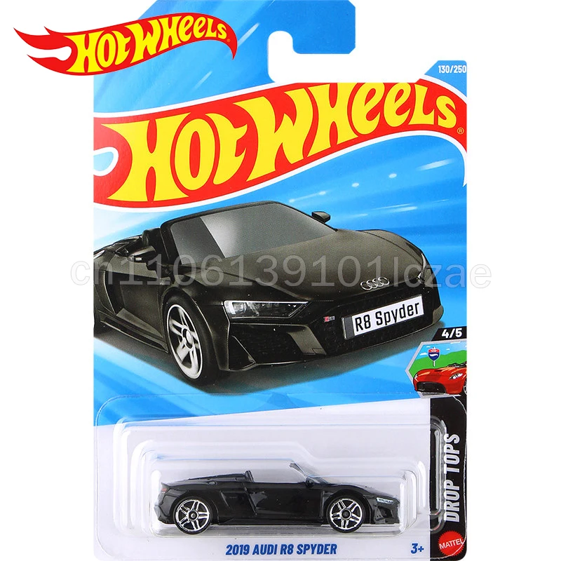 

In Stock Hot Wheels 2019 Audi R8 Spyder 1:64 Diecast Convertible Car Model Simulation Toy Vehicle Car Collection Car Model