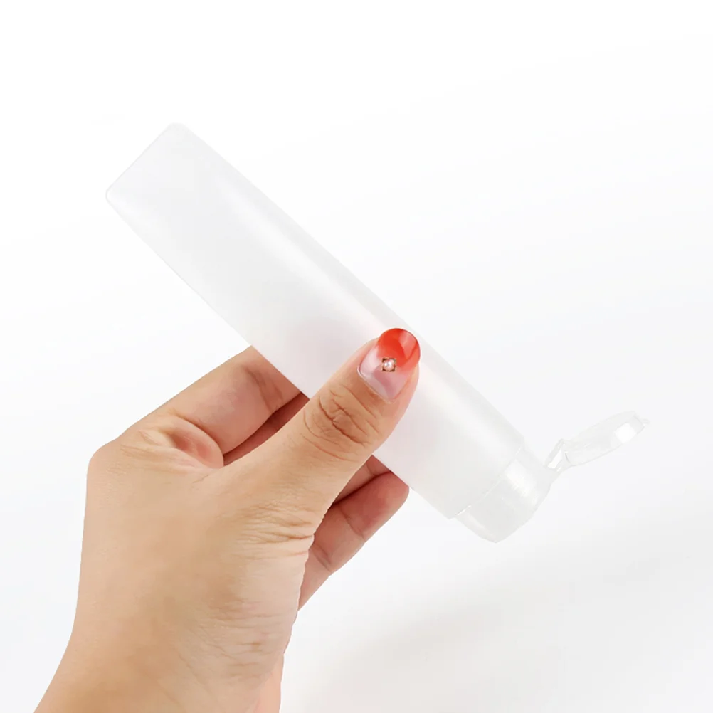 6 個旅行用スクイーズボトル漏れ防止シリコンボトルポータブルシャワージェルローショントイレタリー容器旅行容器