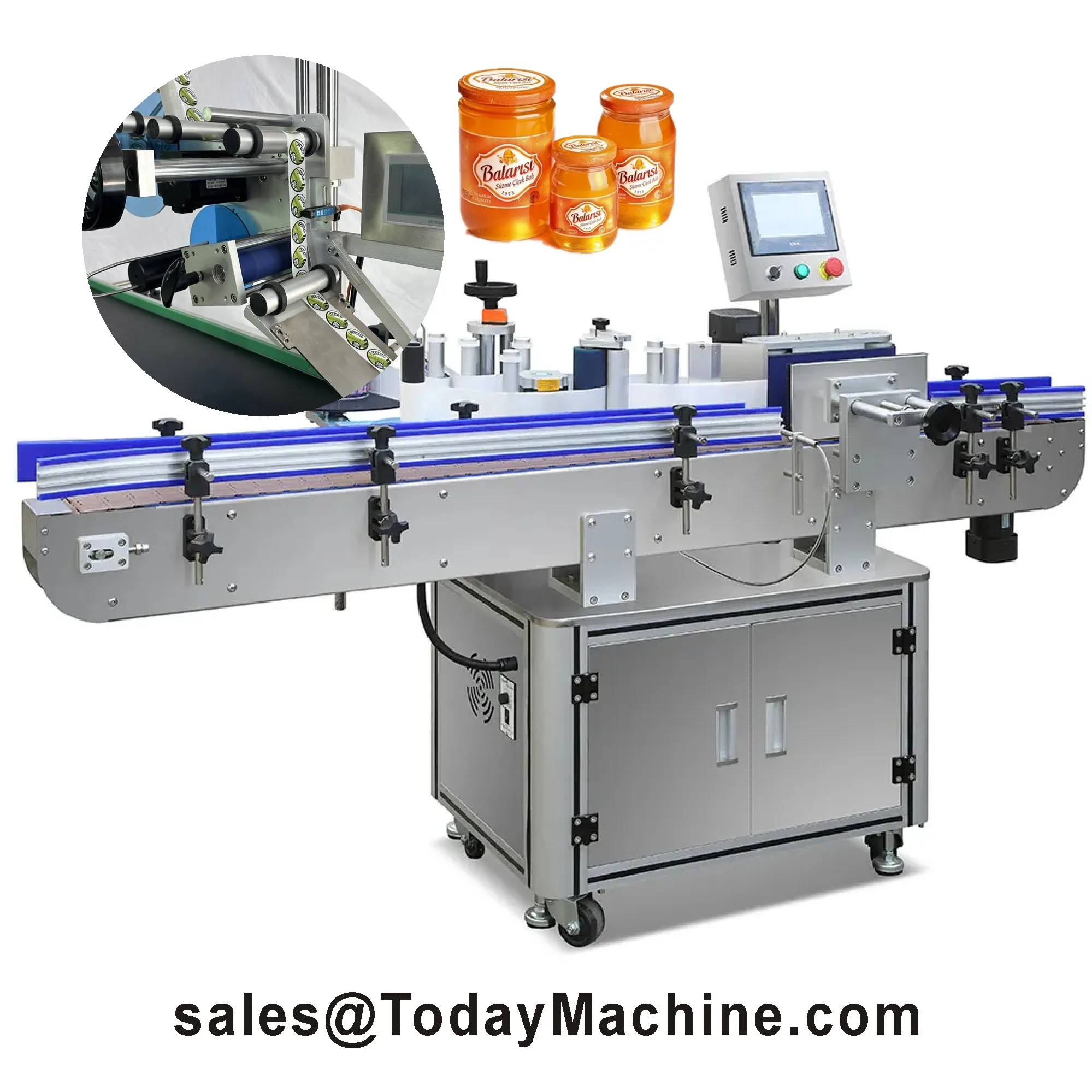 Labeller Labeling Machine Bottle 3 Sides Labeling Machine