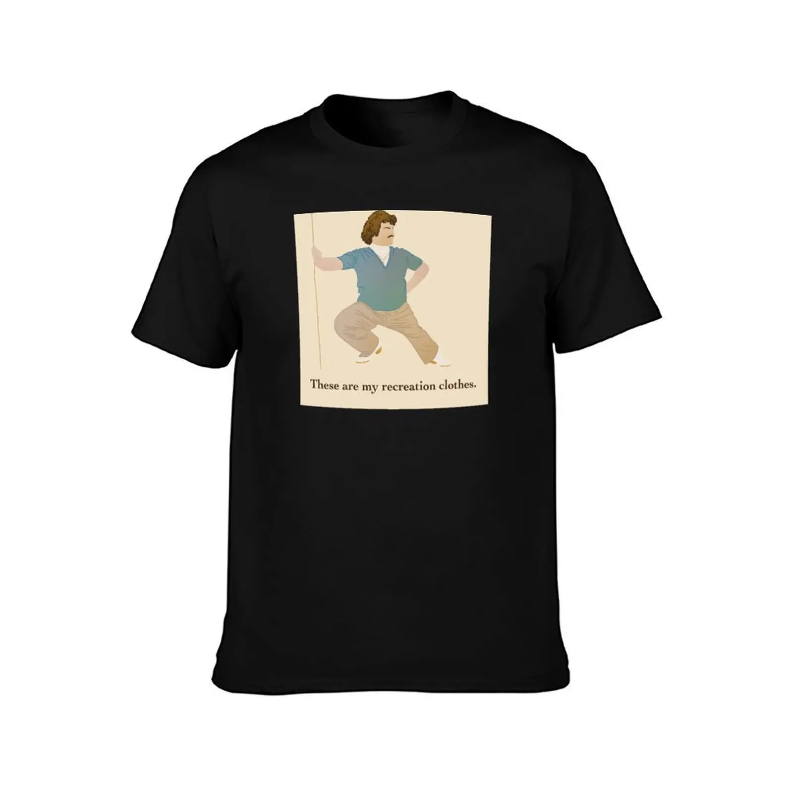 Nacho Libre Recreation Clothes T-Shirt Summer Casual Cotton Tee Oversized Streetwear Tops Vintage Graphic Print 100% Cotton
