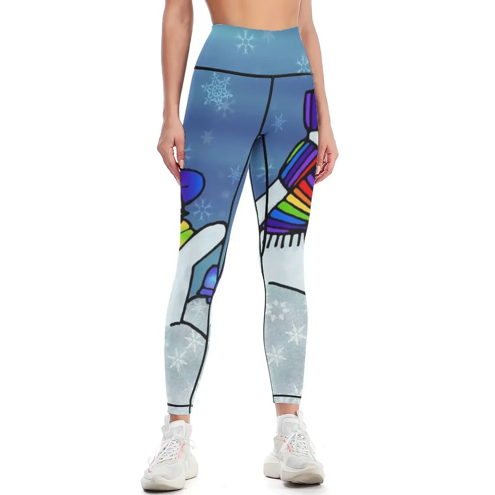 

I love winter! Leggings legging gym active wear sporty woman gym harem pants Womens Leggings