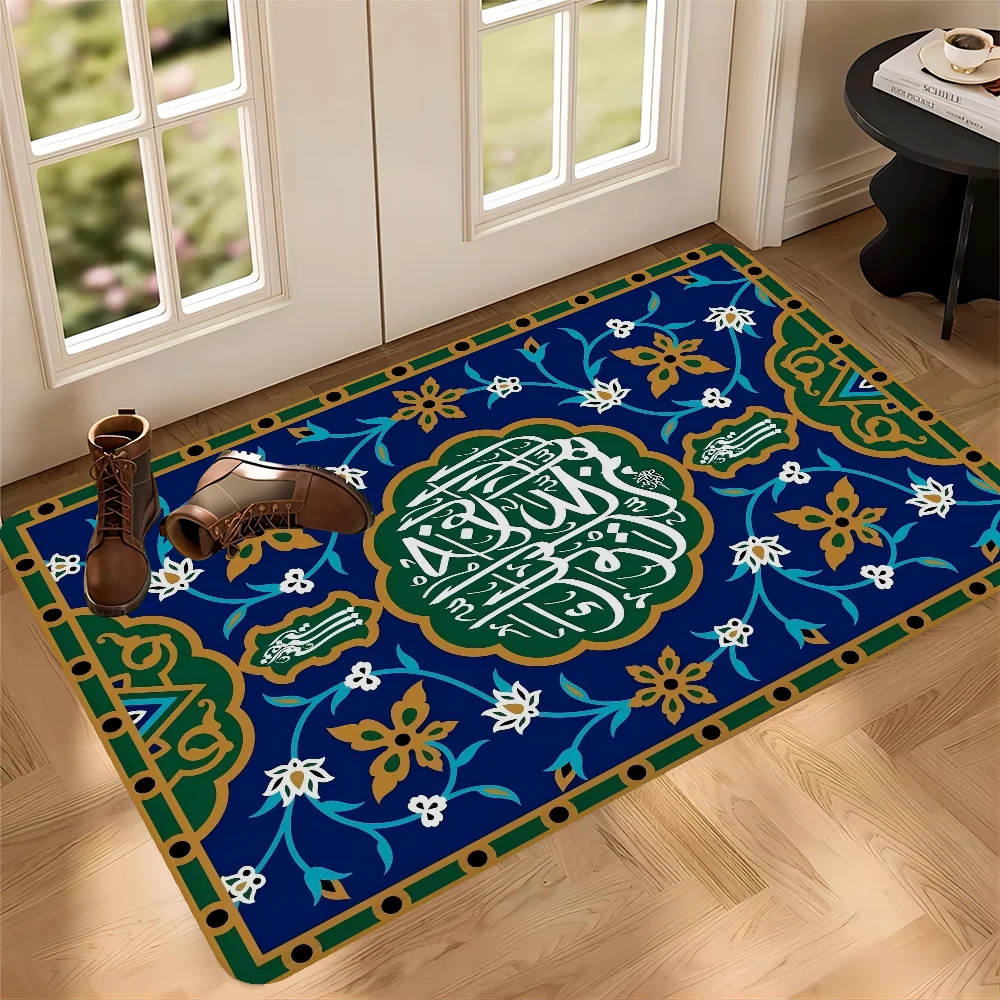 

Imam Ali Islamic Shia Holy Floor Carpet Kids Room Bedroom Decoration Balcony Anti-Slip Doormat Living Room Hotel Decor Mat