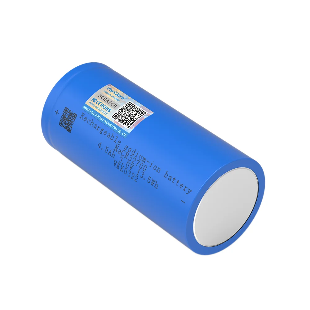 New Original 3.1V Sodium-ion 4500mAh 32700 Rechargeable Battery Low-temperature Cell High Rate 10C Discharge