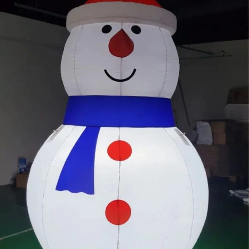 Winter Sale Customized Inflatable Christmas Product Yard Decoration Snowmen of Various Sizes at Factory Prices