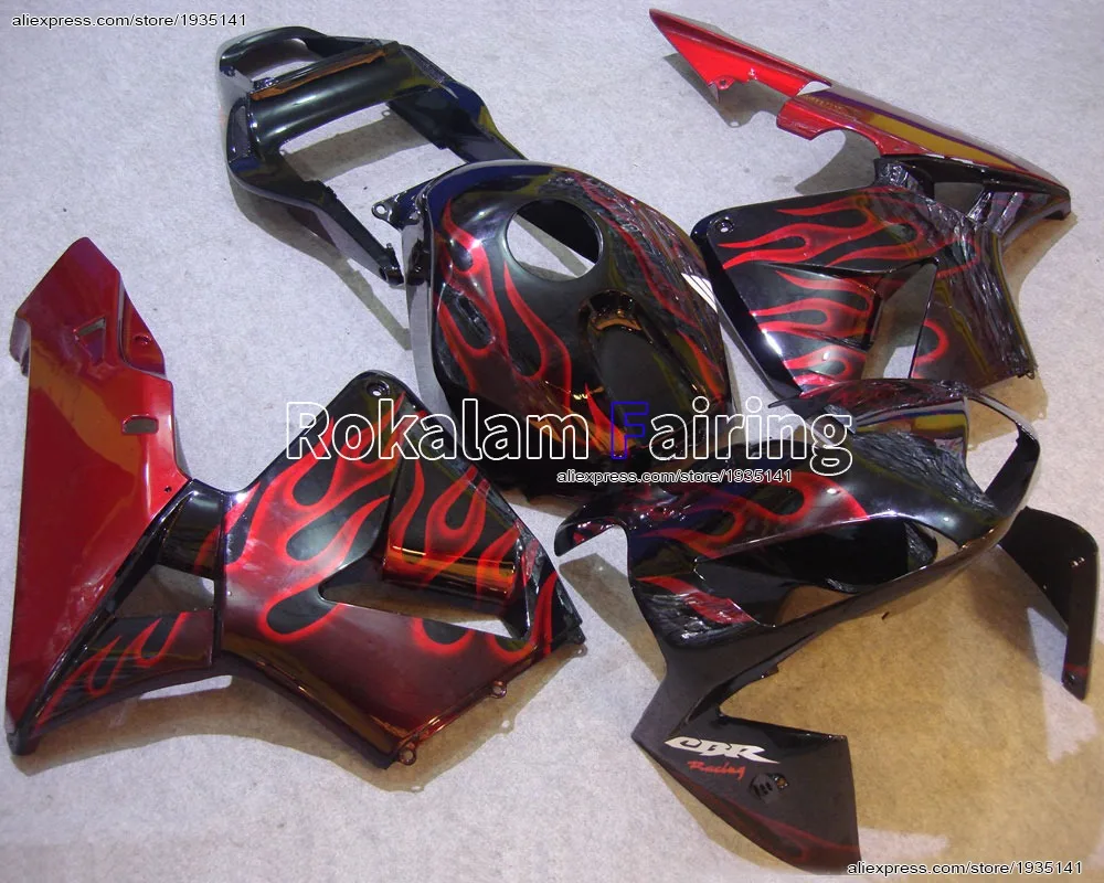 

Обтекатель капота для мотоцикла Honda CBR600RR 2003 2004 CBR600 RR CBR 600 03 04 Red Flame ABS (литье под давлением)