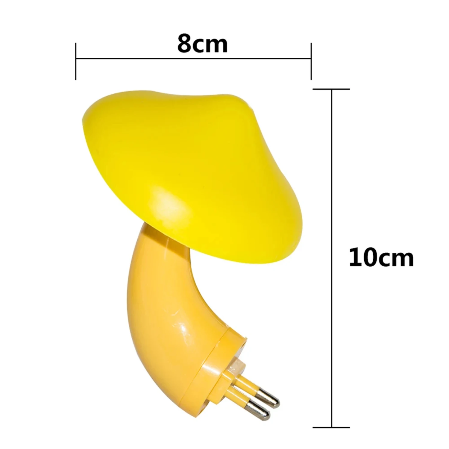 Neue Wurm Pilz Lampe Plug-in Lichts teuerung Nachtlicht Großhandel gelbes Licht Wurm Pilz Lichts teuerung Nachtlicht Dekor