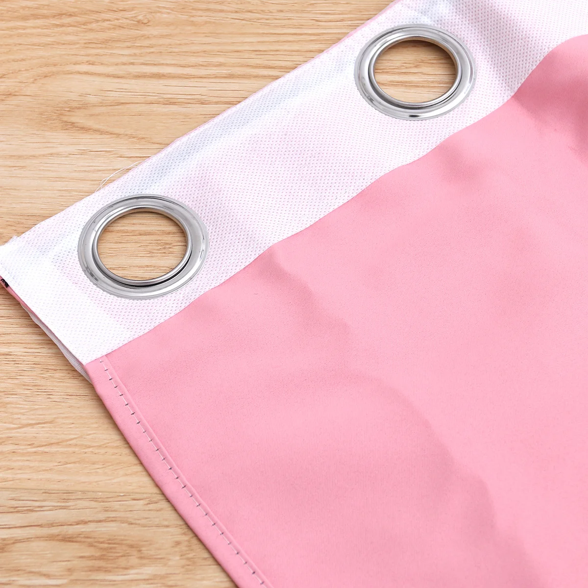 ستائر مزدوجة الطبقات بتصميم نجمة مجوفة لغرفة النوم وغرفة المعيشة ونافذة ديكور ستائر شبكية رومانسية باللون الوردي