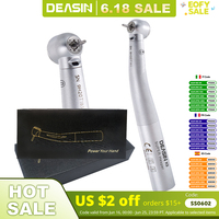 Dental LED 25000 LUX M9000L High Speed Air turbine Handpiece Fiber Optical Led Big Strength Dentistry Tools For KAVO coupler