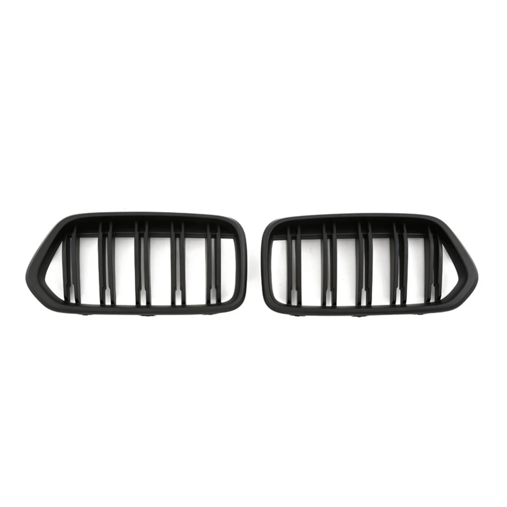 

AU63-Car Front Bumper Kidney Grill Grille For-BMW X2 F39 2018-2020 Replacement Racing Grills
