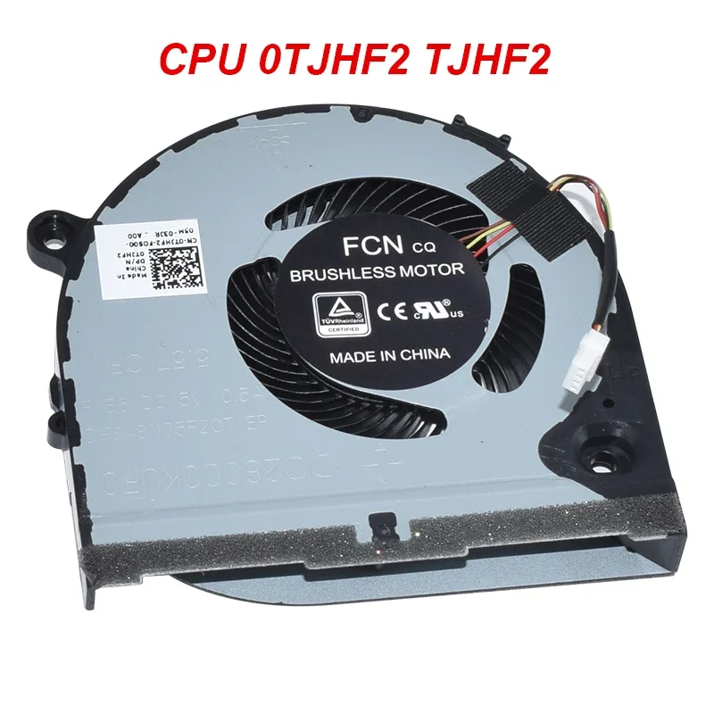 GPU CPU Fan 0TJHF2 0GWMFV For DELL G3 3579 3779 G5 5587 15 Four Pins Laptop Cooling DC5V 0.5A