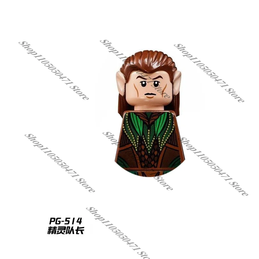 Bausteine Der Herr der Ringe klassische Charaktere aus Fantasy-Filmen Soldaten Ork Kinder-MINI-Bausteine Spielzeug Geschenke