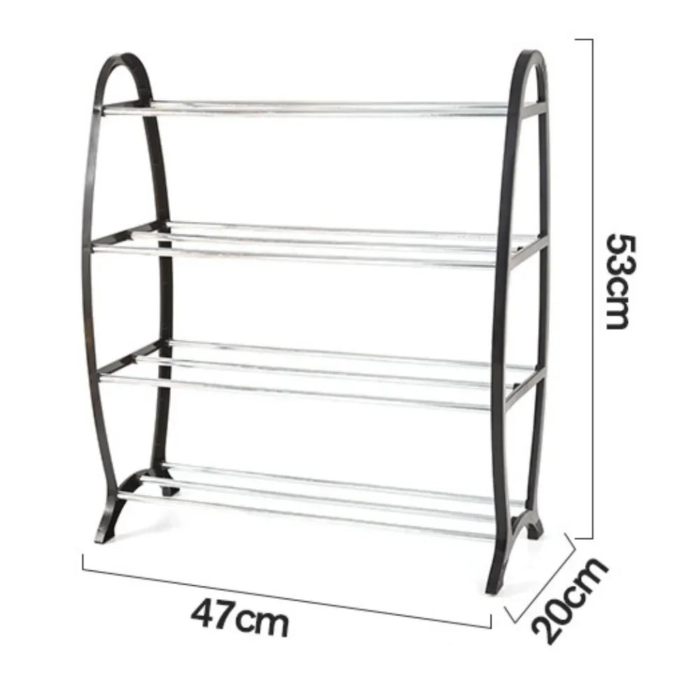 4 Layers Shoe Rack High Load-bearing Capacity Storage Racks Modern Minimalism Organizer Storage Large Capacity Simple Shoe Rack
