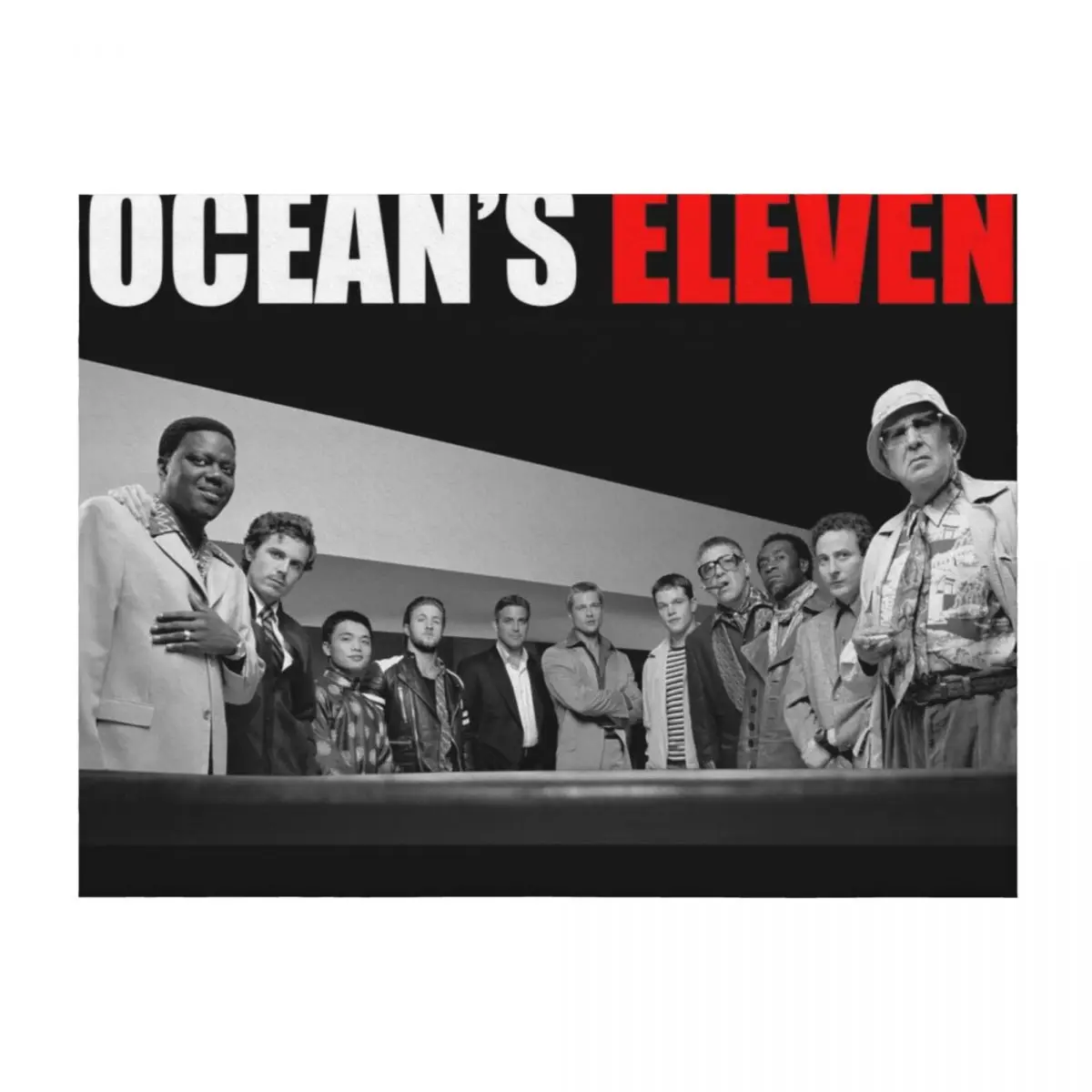 

Ocean's Eleven Ensemble (2001) Throw Blanket cosplay anime halloween Warm Polar Blankets