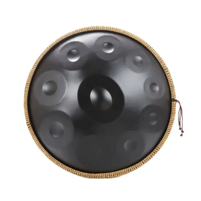 High Quality 9/10/12 Notes D Kurd Black handpan drum musical instruments percussion instruments professional level performance