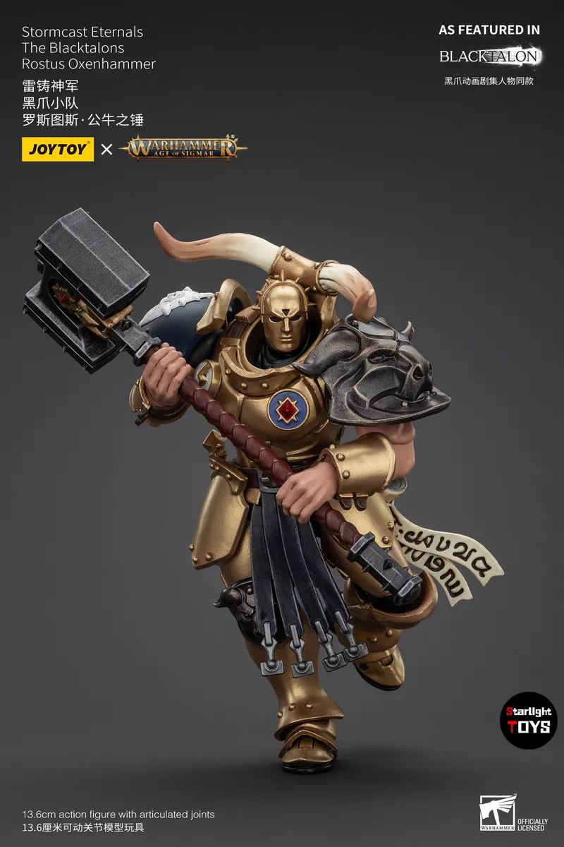 

【24-Hour Shipping】JOYTOY Warhammer 40K Stormcast Eternals The Blacktalons 5PCS Toys Models Collection Gifts 1/18 Action Figure