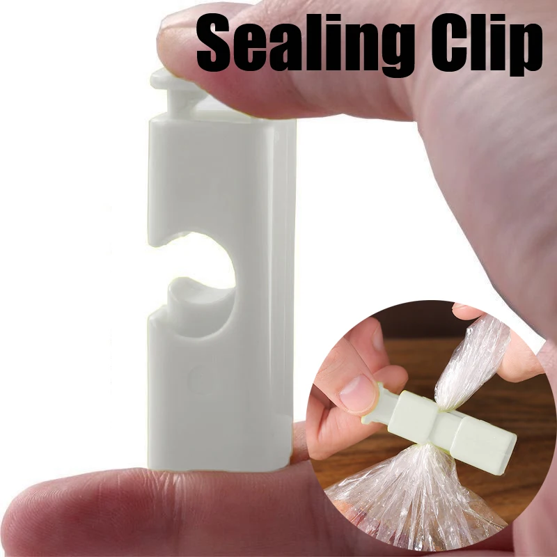 

Food Sealing Clip Preservation Bag Clip Bread Snack Fresh Food Storage Seal Bag Clips Sealer Clamp Kitchen Home Storage Tool