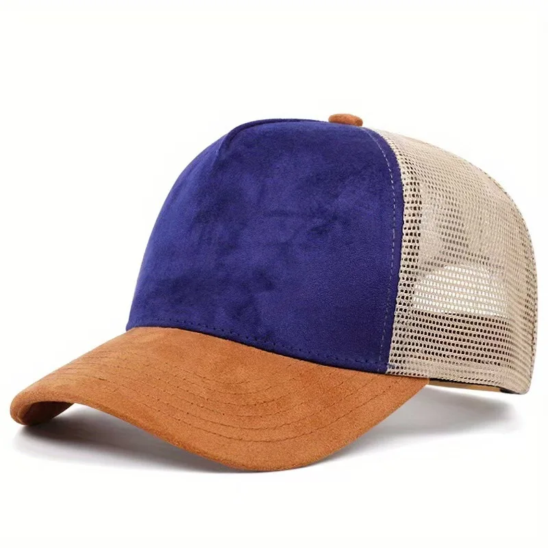Neue Sommer Mesh Baseball Cap Frauen Männer Brief Patch Snapback Hut Casual Atmungsaktive Unisex Straße Hip Hop Trucker Caps – Detail 7