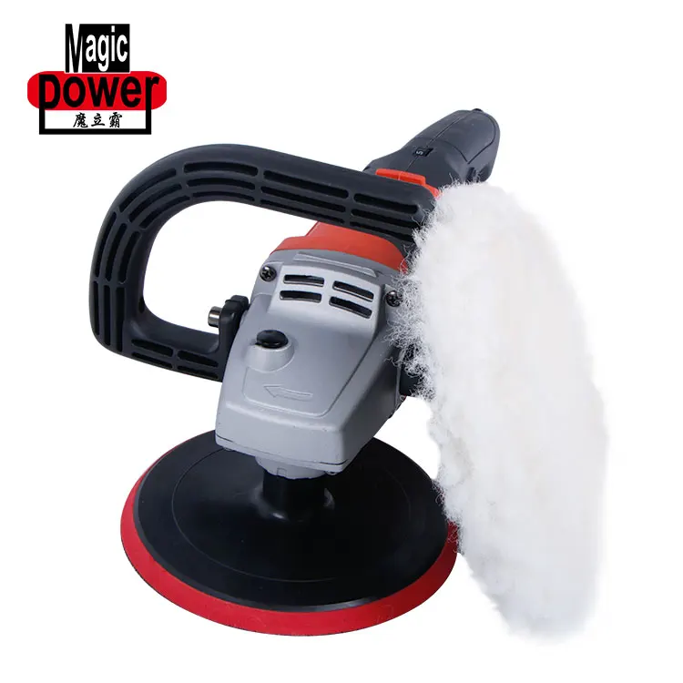 7 Inches Optional Speed Dual Action Car Polisher Machine Kits With Polisher Wool Wheel