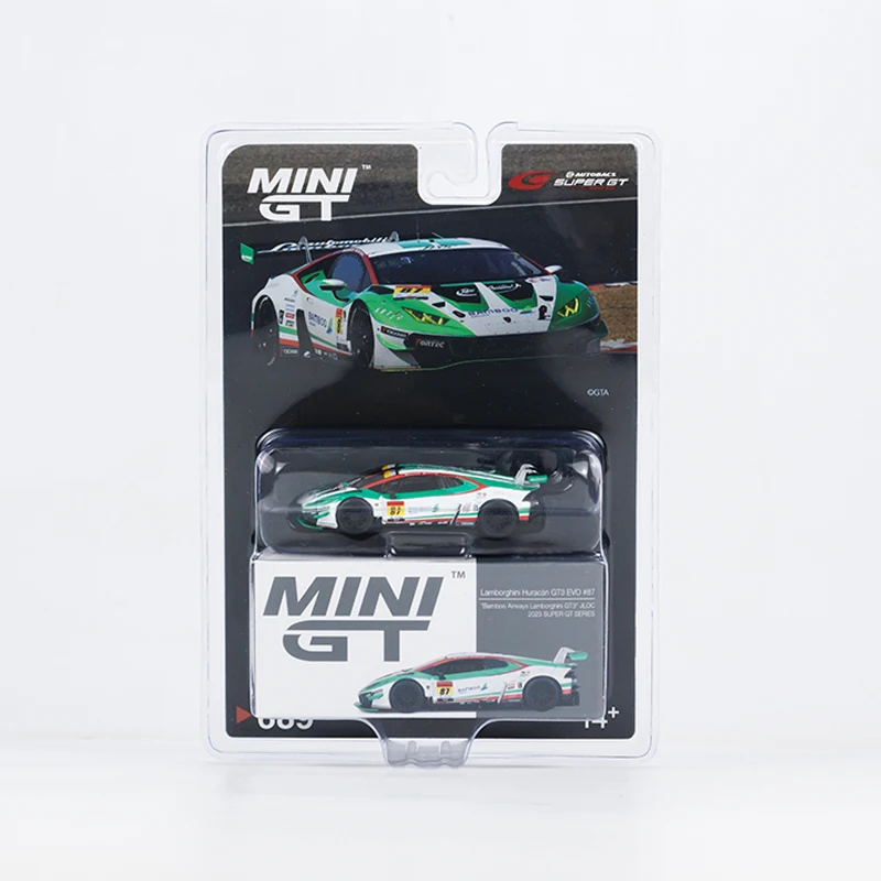 

MINIGT 1:64 Model Car Lambor Huracan GT3 EVO2 Alloy Die-Cast Sport Vehicle Collection