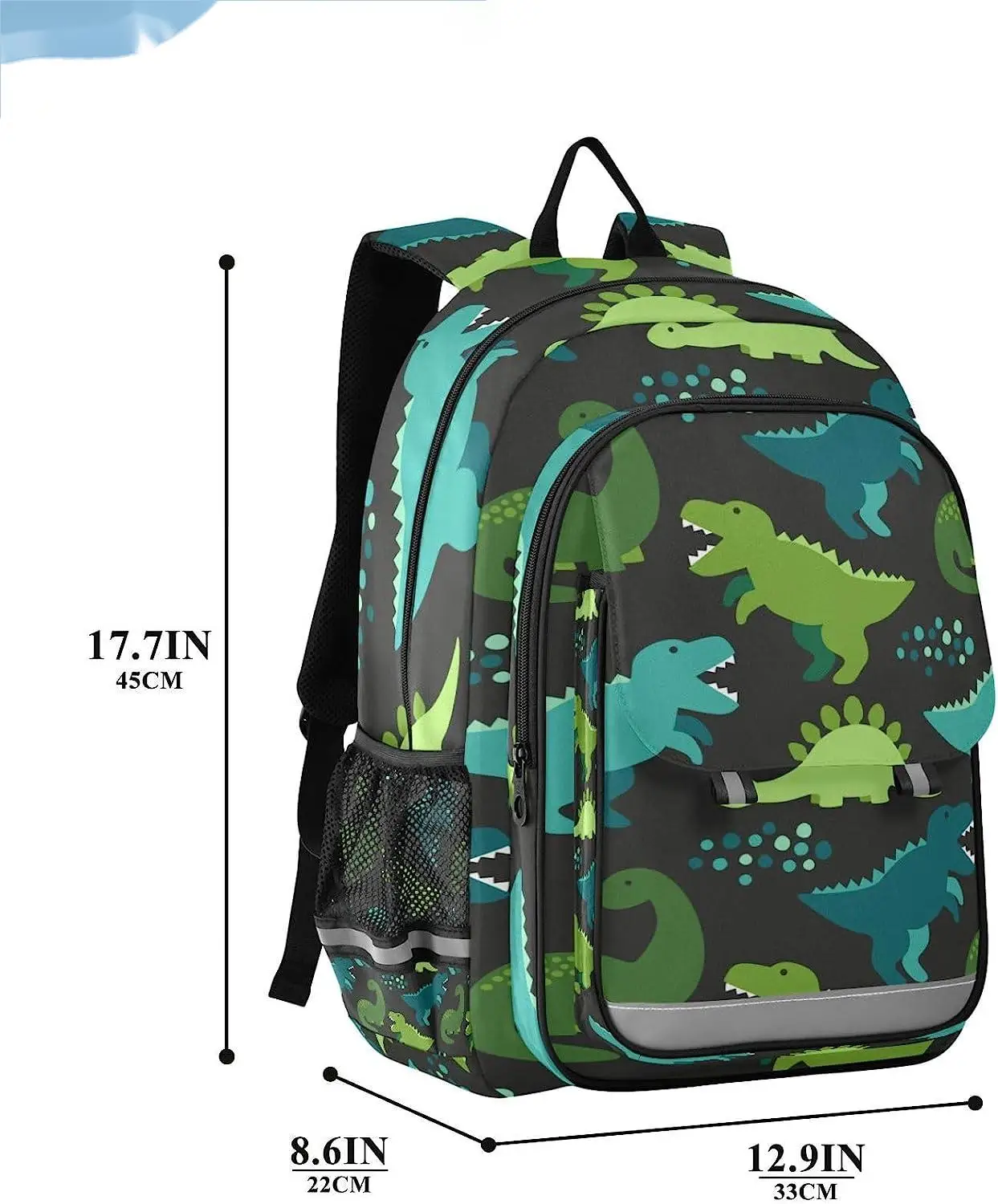 Mochilas de dibujos animados de animales de dinosaurio para niños y niñas, mochila escolar primaria, Bookbag